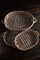Set of 3 Willow Oval Trays with Handles Serving and Storage Baskets